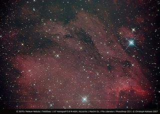IC 5070/ Pelikan Nebula