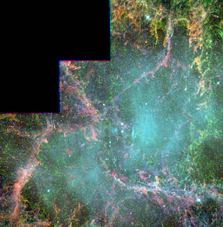Inside the Crab Nebula