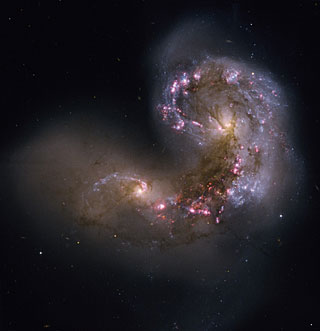 The Antennae Galaxies NGC 4038 and 4039
