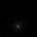 Fulldome visualisation of a globular star cluster
