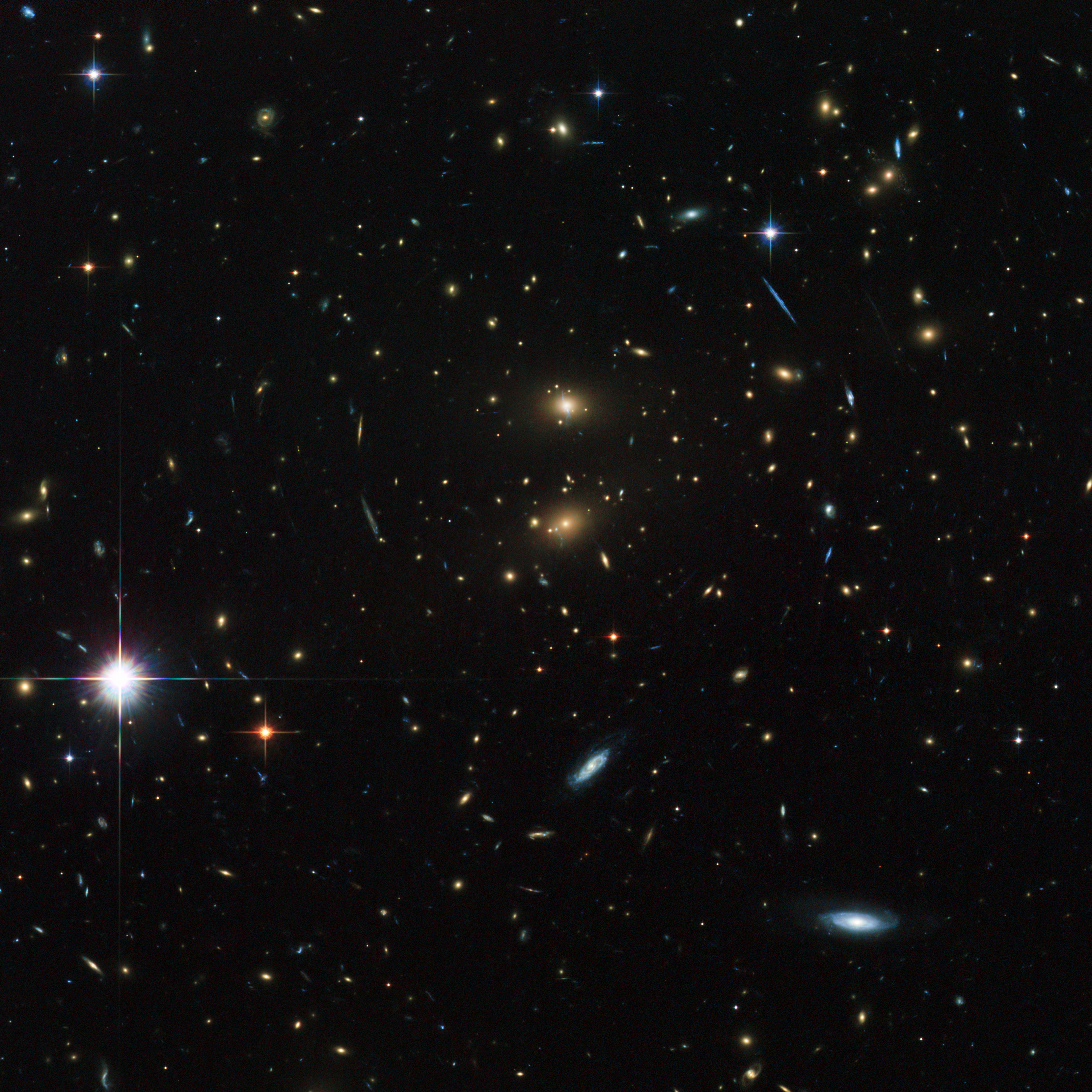  Baptiste Faure: Hubble ACS/WFC Deep Image of Galaxy Cluster LCDCS-0829