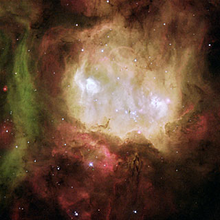 Nebulosa NGC 2080, apelidada de "Nebulosa Cabeça Ghost '