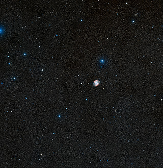 Grande campo de visão de HD 189733b e arredores (DSS2 trecho, terrestres imagem)