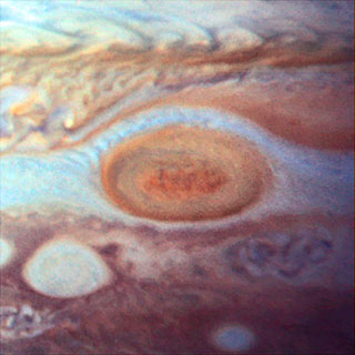 Jupiter's Great Red Spot in 1995