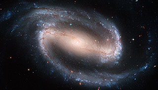 A Poster-Size   
Image of the Beautiful Barred Spiral Galaxy NGC 1300