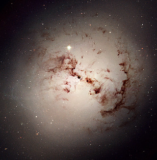 Hubble Spies Cosmic Dust Bunnies