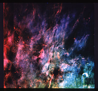 Cortina de janela-Estrutura da Nebulosa de Orion Revealed