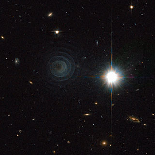 Binary Star System AFGL 3068 - Image courtesy of NASA