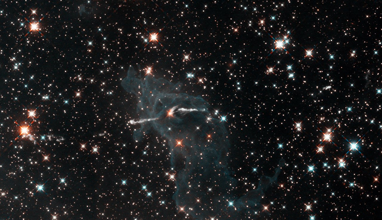 Carina Nebula in Infra Red