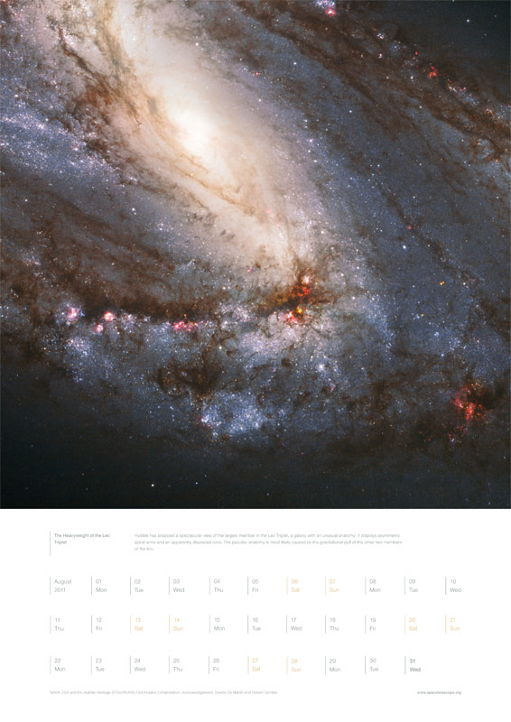 August 2011 – The Heavyweight of the Leo Triplet