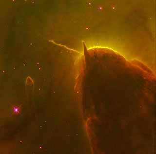 The Face of Pan M20 The Trifid Nebula