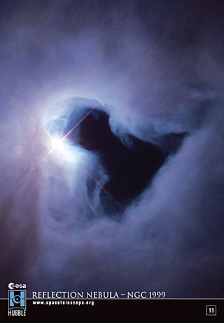 Sticker 11: Reflection Nebula - NGC 1999 (SOLD OUT)