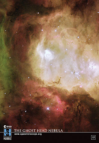 Sticker 17: The Ghost Head Nebula (SOLD OUT)